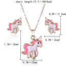 Unicorn Jewelry Set