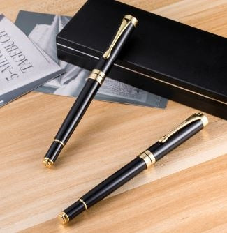 Black and Gold Metal Pen