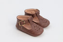 Tan Baby Kayla T-Bar Shoes