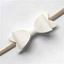 Baby Leather Bow Headband
