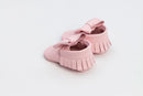 Pink Baby Maya Bow Shoes