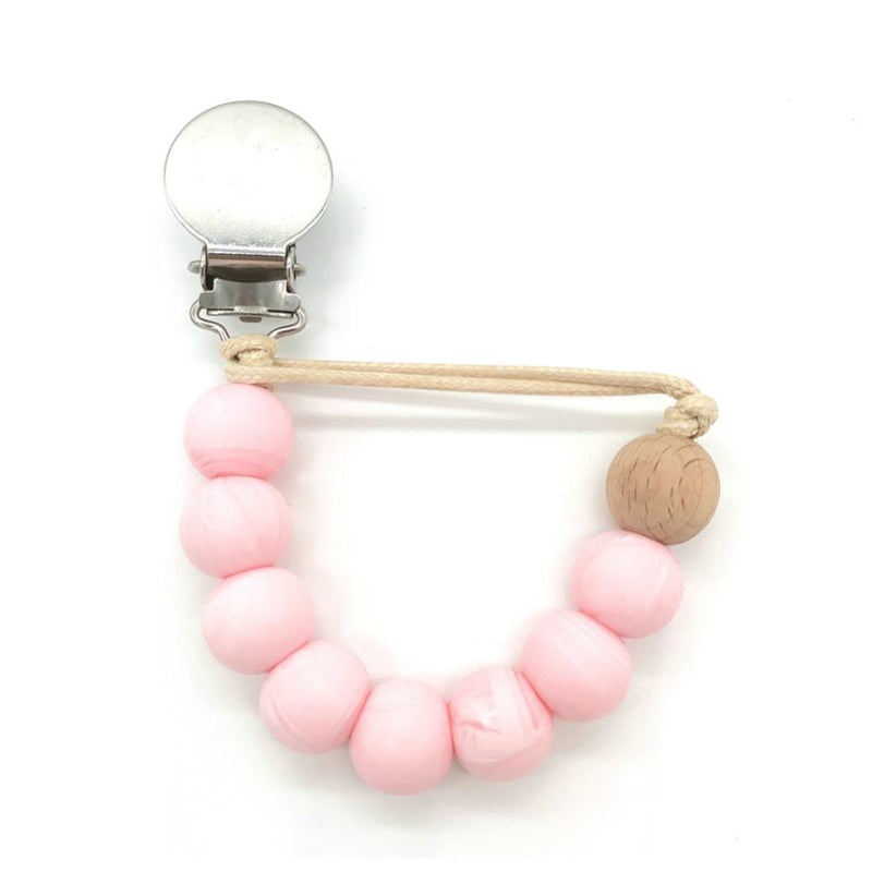 Silicone Teething Pacifier Clip