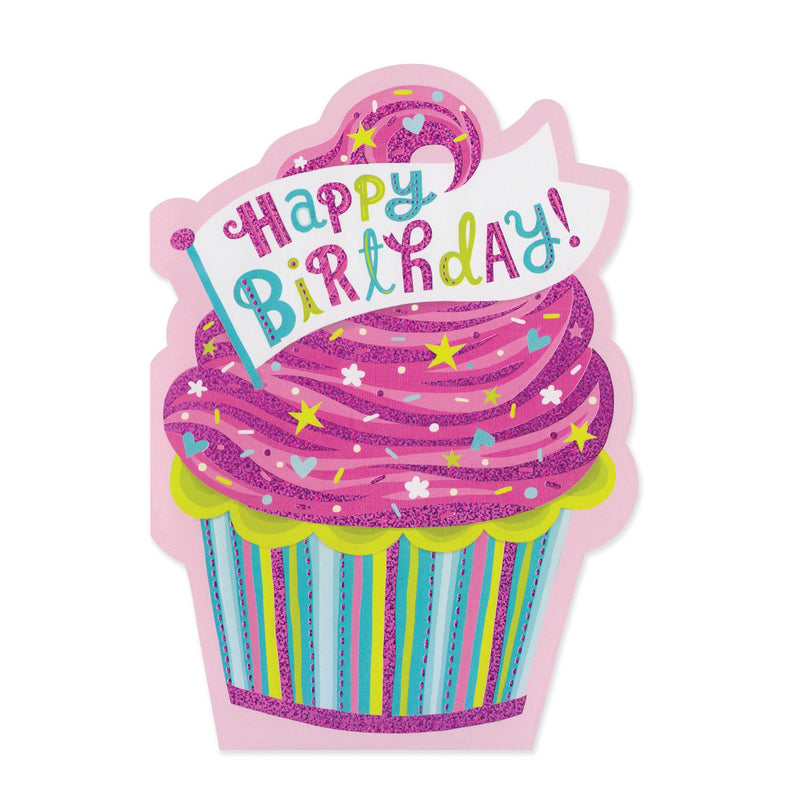 Happy Birthday! It's Your Day Sweet Cupcake Card