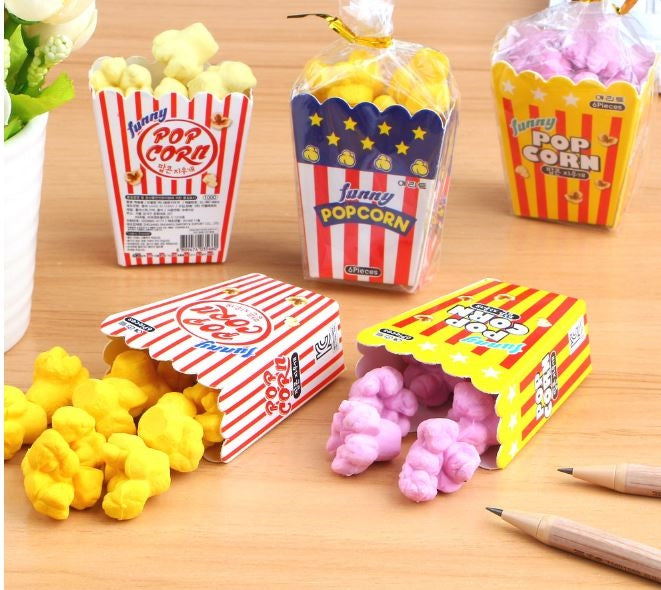 Popcorn Erasers