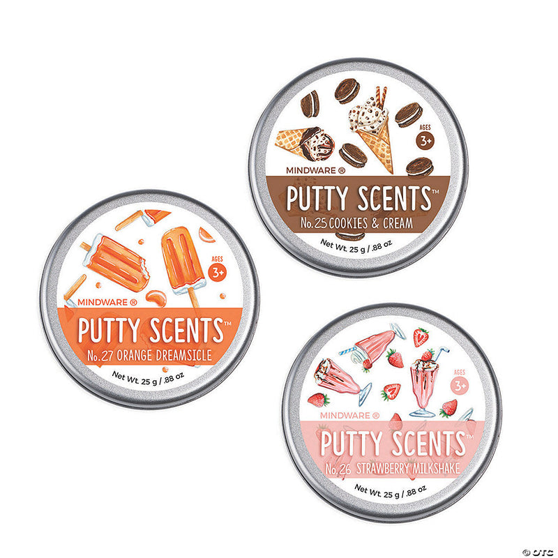 Putty Scents Set of 3: Ice Cream Parlor
