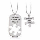 The Love Between Us Will Be Forever and Ever Necklace Set