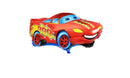 25" Red 888 Race Car Balloon