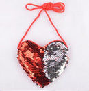 Sequin Heart Purse