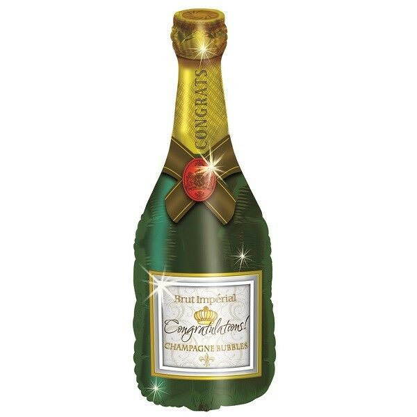 Congratulations Champagne Bubbles Balloon