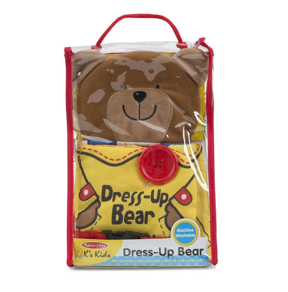 Soft Activity Book - Dress Up Bear