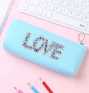 Sequin Love Pencil Case