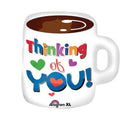 Thinking of You Coffee Mug Balloon