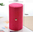 Velvet Jewelry Roll-up Case